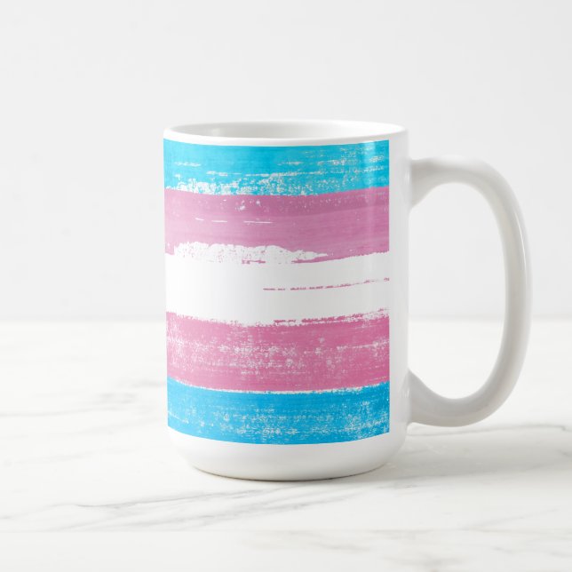 Mug Peinture de la grille trans (Droite)