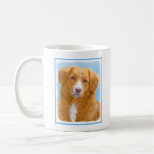 Mug Peinture de tintement de chien de chien d'arrêt d