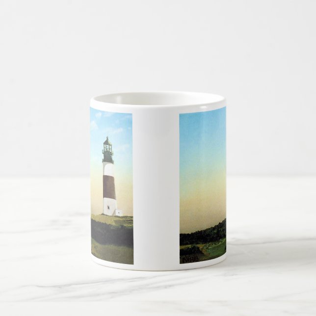 Mug Peinture du phare de Nantucket de Sankaty Head (Centre)