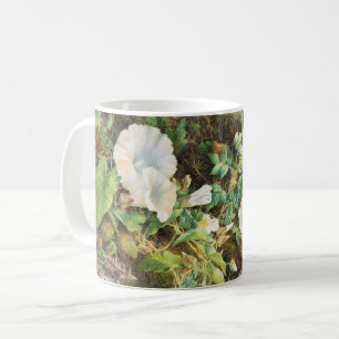 Mug Peinture florale de pétunias fleuris vintage jolis