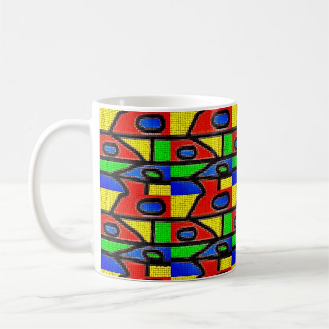 Mug Peinture La Rambla Barcelone (Gauche)