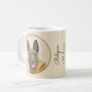Mug Peinture malinoise belge - Beau art original de ch