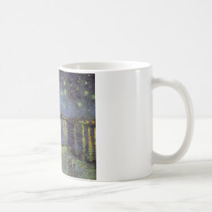 Mug Peinture nocturne étoilée de Van Gogh