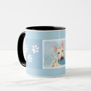 Mug Peinture originale de chien Wheaten Terrier Écossa