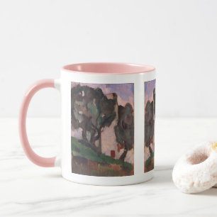Mug Peinture paysagère vintage-américaine