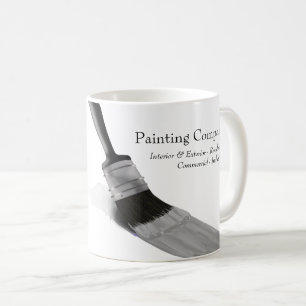 Mug Peinture Peintre Service Société Brush Grey