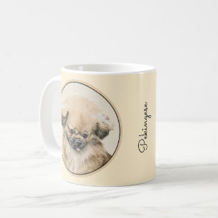 Mug Peinture Pekingese - Cute Original Chien Art