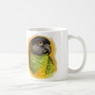 Mug Peinture réaliste de perroquet du Sénégal