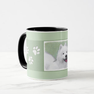 Mug Peinture Samoyed - Cute Original Chien Art