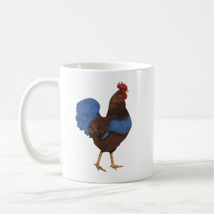 Mug Peinture sur coq agricole