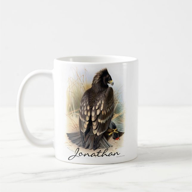Mug Peinture vintage à l'aigle (Gauche)