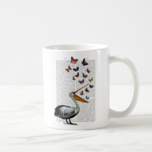 Mug Pelican & Papillons