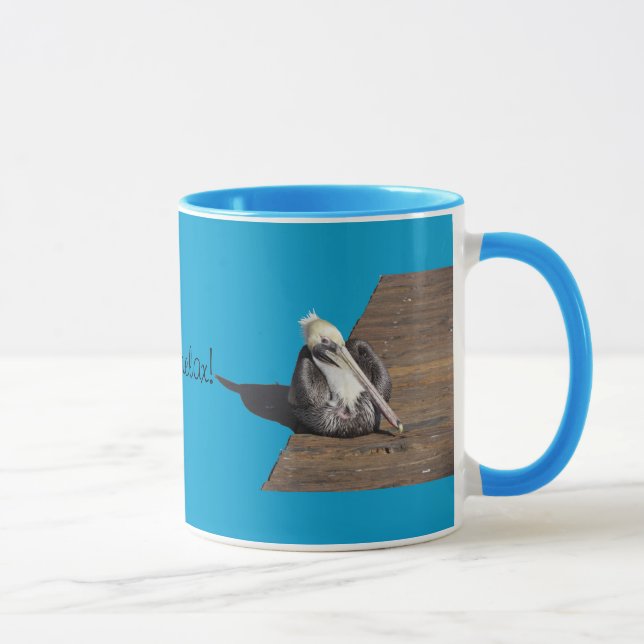 Mug - Pélican sur la jetée (Droite)