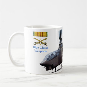 Mug Peloton bleu d'armes de fantôme