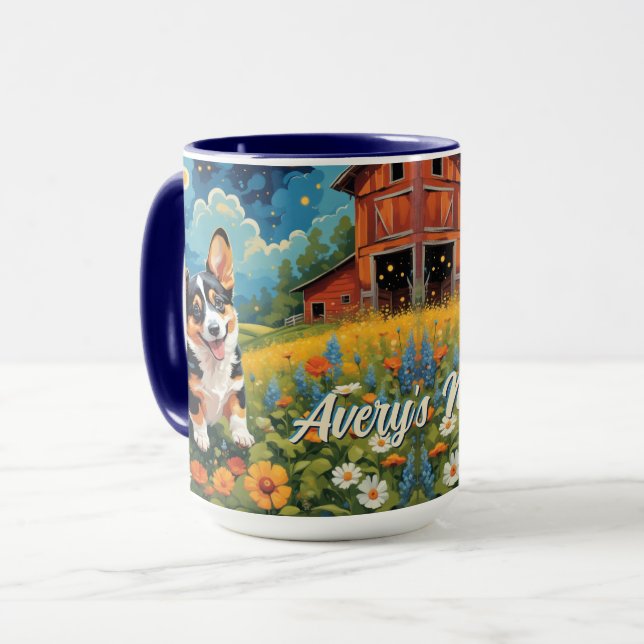 Mug Pembroke Welsh Corgi (Devant gauche)