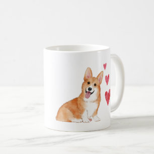 Mug Pembroke Welsh Corgi Chien Nom Personnalisé