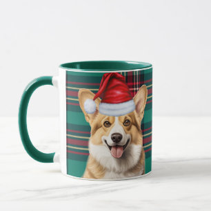 Mug Pembroke Welsh Corgi Noël Parié