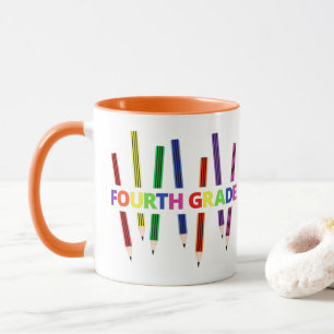 Mug Pencils 4e année enseignant Musique