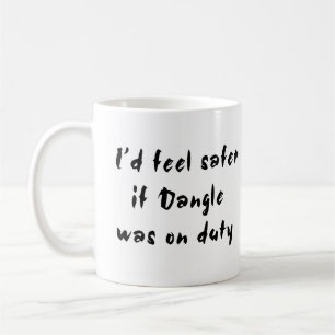 Mug pendaison en service