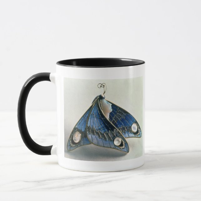 Mug Pendentif de Nouveau d'art sous la forme un (Gauche)