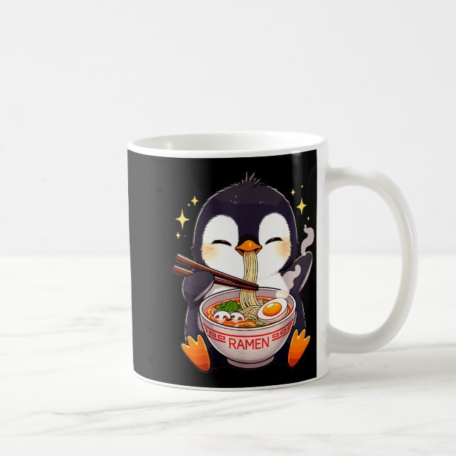 Mug Penguin Eating Ramen  (Droite)