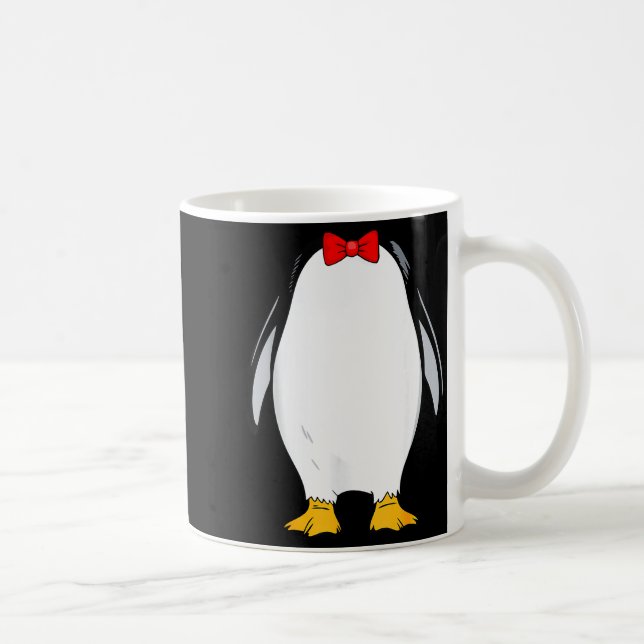 Mug Penguin Shirt Adult Men Women Kids Penguin Costume (Droite)