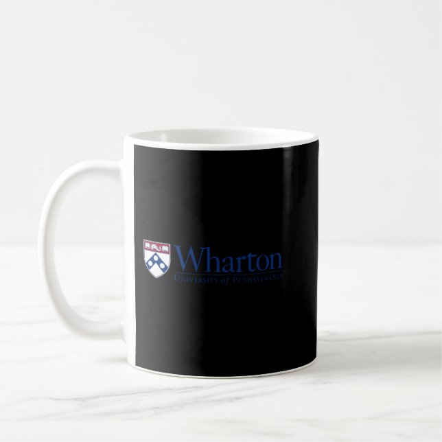 Mug Penn Quakers Hommes Vêtements Wharton École de Bus (Gauche)