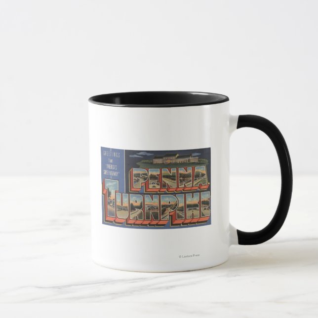 Mug Pennsylvanie - Pennsylvania Turnpike (Droite)