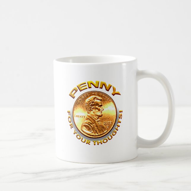 Mug Penny pour vos pensées ! (Droite)