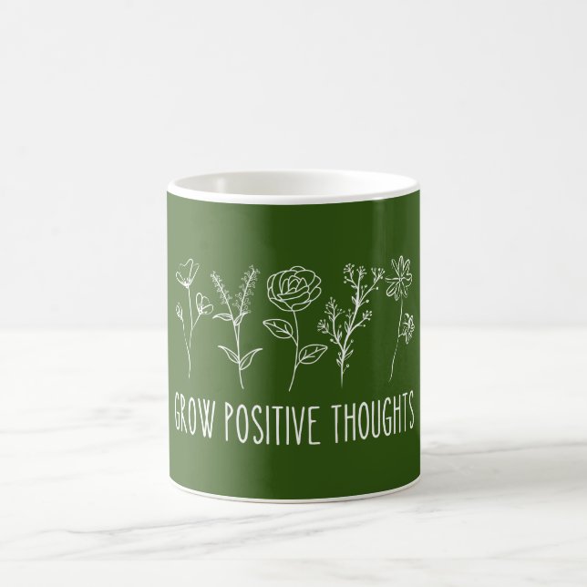 Mug Pensées Positives Esthétique  (Centre)