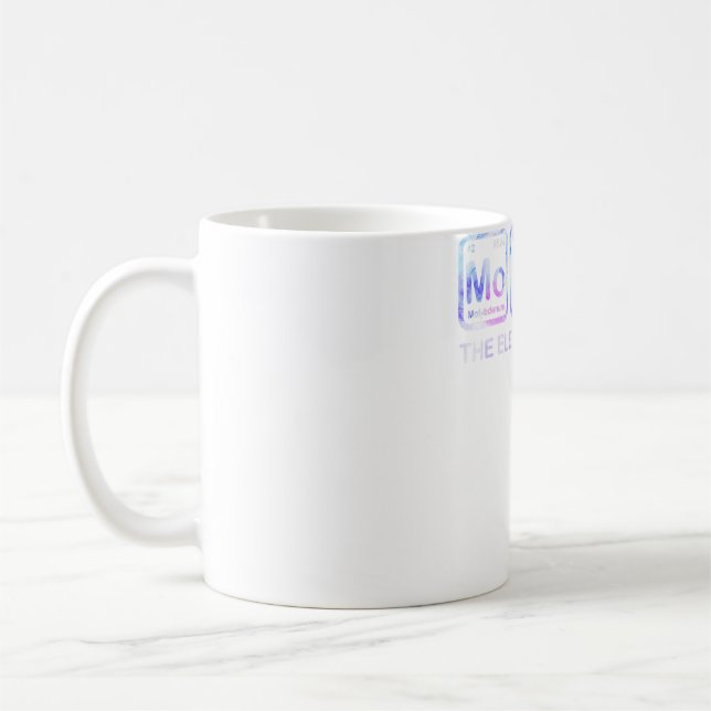 Mug penser comme un proton rester positif drôle scienc (Gauche)