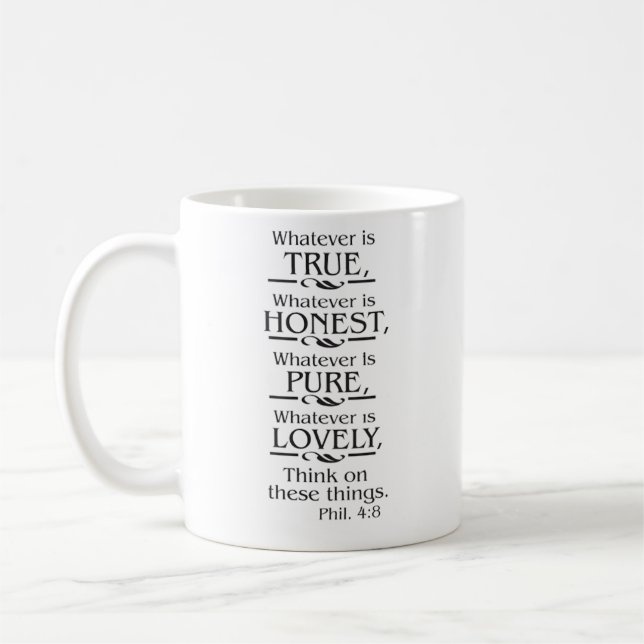 Mug Pensez à ces choses (Gauche)