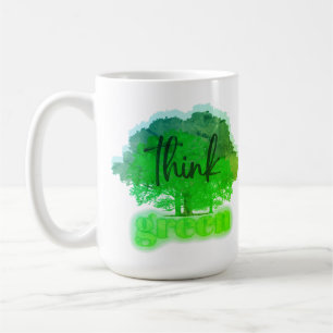 Mug Pensez vert