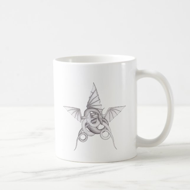 Mug Pentagramme dragon (Droite)