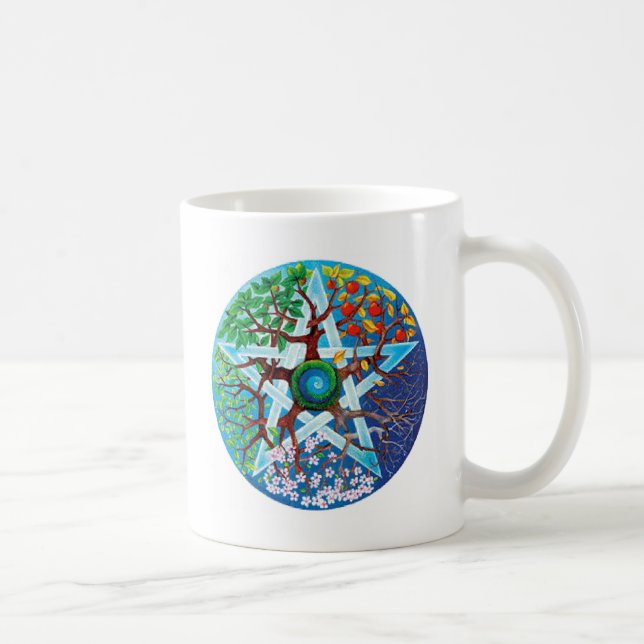 Mug pentagramme-saisons (Droite)