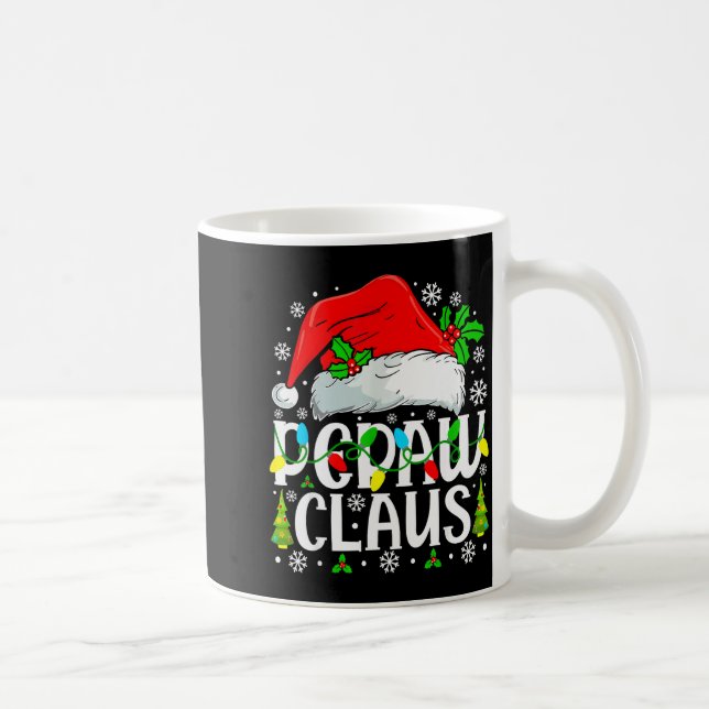 Mug Pepaw Claus Funny Christmas Family Matching  (Droite)