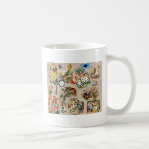 Mug Pépinière Alice Colorée Classique des années 1800 