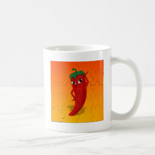 Mug Pepper Rouge Diva Puzzle