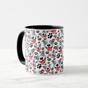 Mug Peppy Pit Bull American Pitbull Pet Puppy Chien