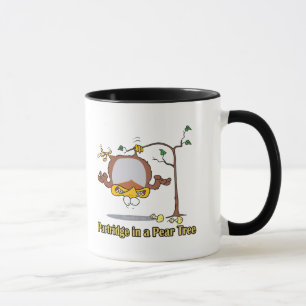 Mug perdrix dans un poirier 1er premier jour Noël