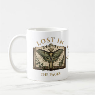 Mug Perdue Dans Les Pages Sorcière Luna Moth Littérair