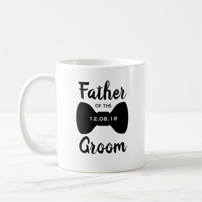 Mug Père classique de la Bowtie de la salle (Gauche)