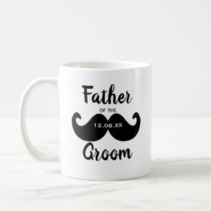 Mug Père classique de la moustache de marié