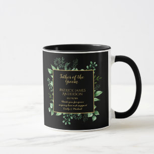 Mug Père commémoratif de la chambre Groomsman Personna