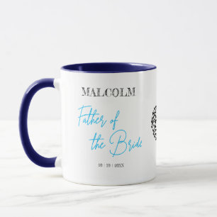 Mug Père des oiseaux nuptiaux en forme de coeur