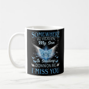Mug Père Mère Perdu Leur Fils Dans Le Ciel Rip Mon Fil