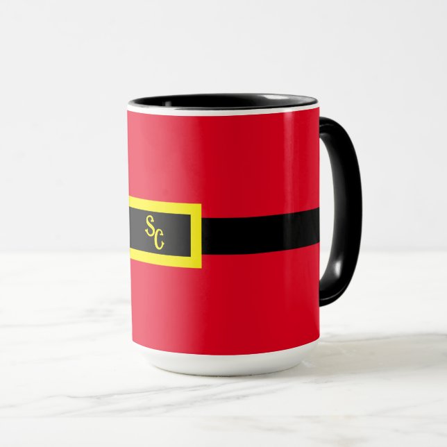 Mug - Père Noël Belt and Buckle (Devant droit)