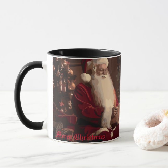 Mug Père Noël Cosy Nook (Avec donut)