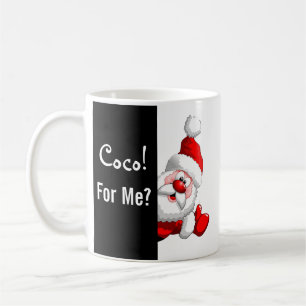 Mug Père Noël de la pâte à café Coco