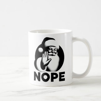 Mug Père Noël disant non
